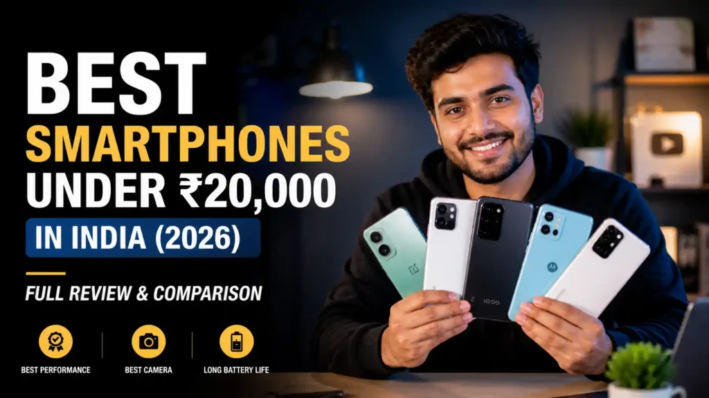Best Smartphones Under ₹20,000 in India (2026) – Full Review & Comparison